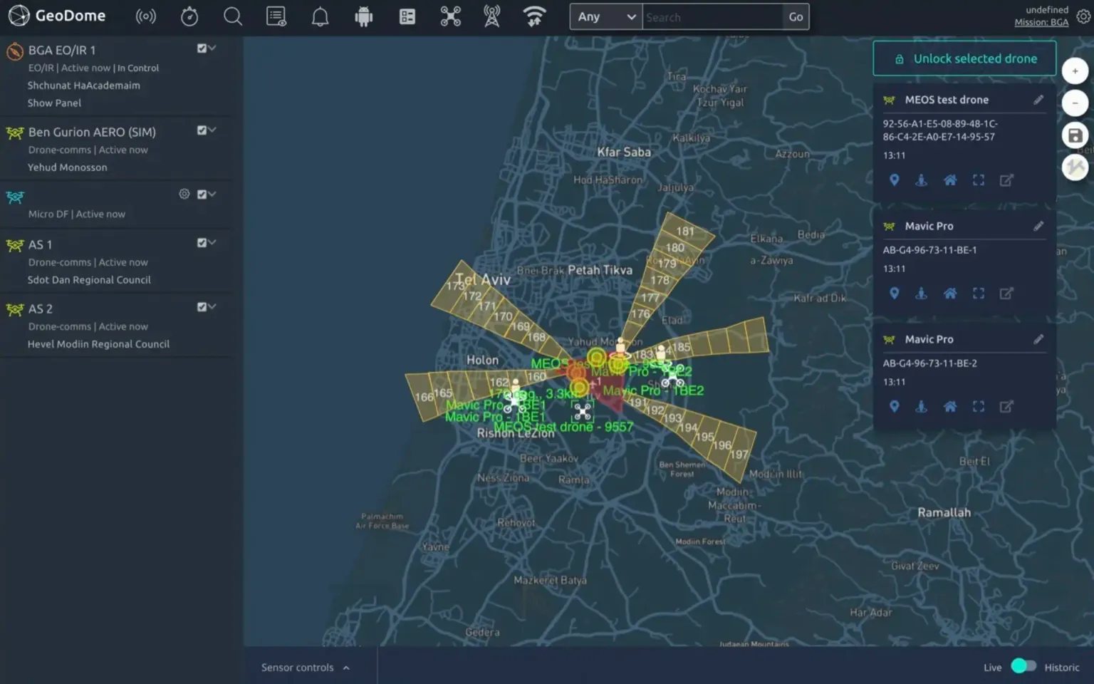 Screenshot of GeoDome